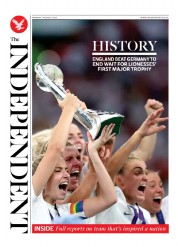 The Independent () Newspaper Front Page for 2 August 2022
