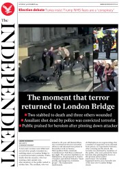 The Independent () Newspaper Front Page for 30 November 2019