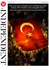 The Independent () Newspaper Front Page for 30 July 2016