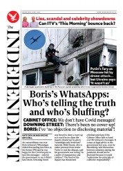 The Independent () Newspaper Front Page for 31 May 2023