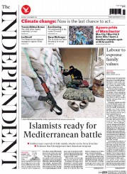 The Independent () Newspaper Front Page for 3 November 2014