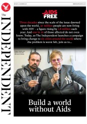 The Independent () Newspaper Front Page for 3 December 2018