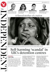 The Independent () Newspaper Front Page for 3 April 2018