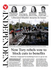 The Independent () Newspaper Front Page for 4 October 2022