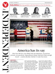 The Independent () Newspaper Front Page for 4 November 2020