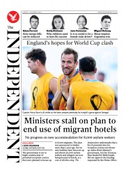 The Independent () Newspaper Front Page for 4 December 2022