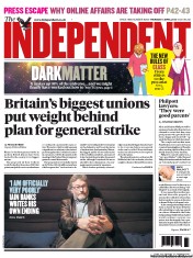 The Independent () Newspaper Front Page for 4 April 2013