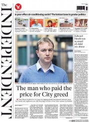 The Independent () Newspaper Front Page for 4 August 2015