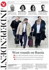 The Independent () Newspaper Front Page for 5 October 2018