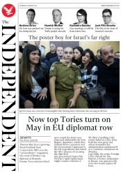 The Independent () Newspaper Front Page for 5 January 2017