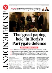 The Independent () Newspaper Front Page for 5 March 2023