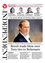 The Independent () Newspaper Front Page for 6 November 2022