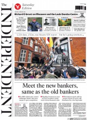 The Independent () Newspaper Front Page for 6 February 2016