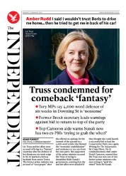 The Independent () Newspaper Front Page for 6 February 2023