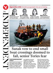 The Independent () Newspaper Front Page for 6 March 2023