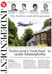 The Independent () Newspaper Front Page for 6 June 2018