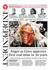 The Independent () Newspaper Front Page for 8 December 2022