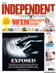The Independent on Sunday () Newspaper Front Page for 21 July 2013