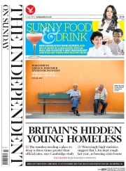 The Independent on Sunday () Newspaper Front Page for 5 July 2015