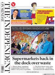 The Independent on Sunday () Newspaper Front Page for 6 April 2014