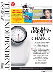 The Independent on Sunday () Newspaper Front Page for 7 February 2016