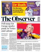 The Observer () Newspaper Front Page for 12 May 2019
