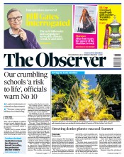 The Observer () Newspaper Front Page for 15 May 2022