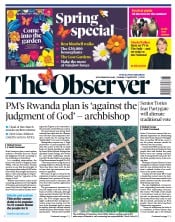 The Observer () Newspaper Front Page for 17 April 2022