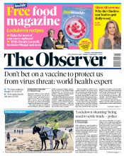 The Observer () Newspaper Front Page for 19 April 2020
