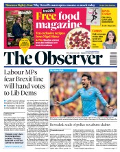 The Observer () Newspaper Front Page for 19 May 2019