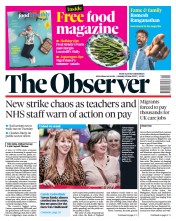 The Observer () Newspaper Front Page for 19 June 2022
