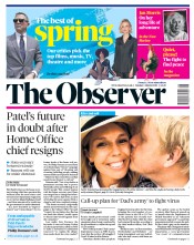 The Observer () Newspaper Front Page for 1 March 2020