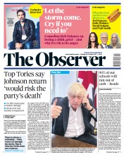 The Observer () Newspaper Front Page for 23 October 2022