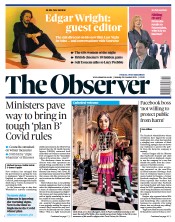 The Observer () Newspaper Front Page for 24 October 2021