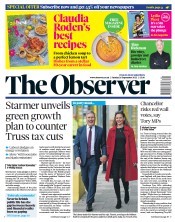 The Observer () Newspaper Front Page for 25 September 2022