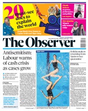 The Observer () Newspaper Front Page for 26 July 2020