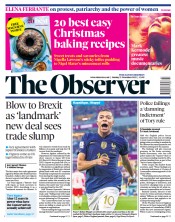 The Observer () Newspaper Front Page for 27 November 2022