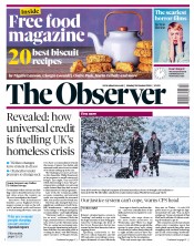 The Observer () Newspaper Front Page for 28 October 2018