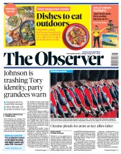 The Observer () Newspaper Front Page for 29 May 2022
