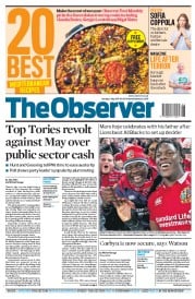 The Observer () Newspaper Front Page for 2 July 2017