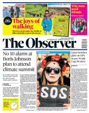 The Observer () Newspaper Front Page for 30 October 2022
