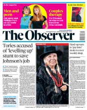 The Observer () Newspaper Front Page for 30 January 2022