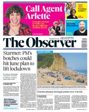 The Observer () Newspaper Front Page for 30 May 2021