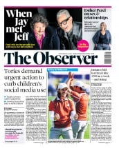 The Observer () Newspaper Front Page for 30 September 2018