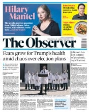 The Observer () Newspaper Front Page for 4 October 2020