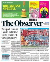 The Observer () Newspaper Front Page for 4 June 2023