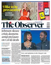 The Observer () Newspaper Front Page for 7 November 2021