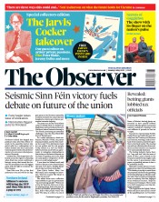 The Observer () Newspaper Front Page for 8 May 2022