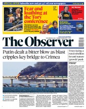 The Observer () Newspaper Front Page for 9 October 2022