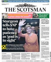 The Scotsman () Newspaper Front Page for 10 October 2018